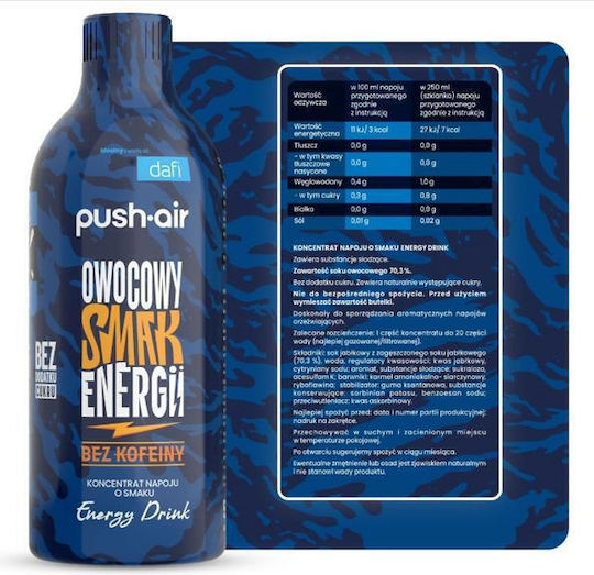 Dafi Pushair Energy Water Concentrate 500 Ml Multicolored