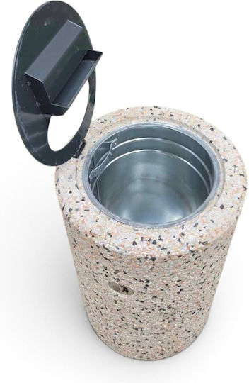 Metal Waste Bin Inox