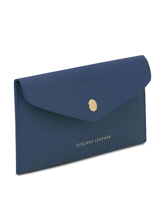 Navy Blue Leather Women's Wallet