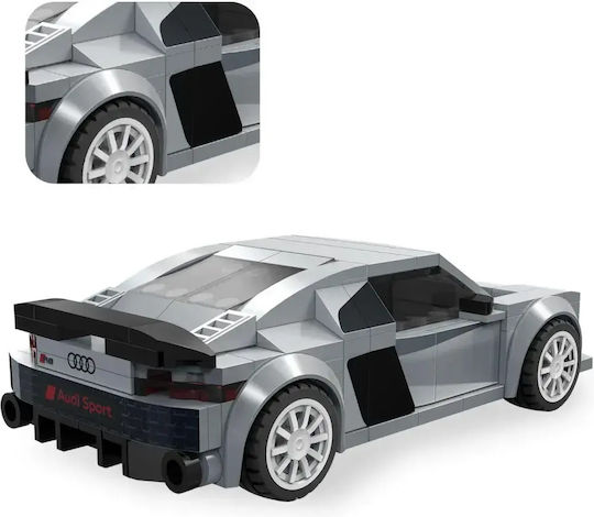 CaDA Audi R8 Coupe Building Blocks for Ages 8+ 199 Pieces