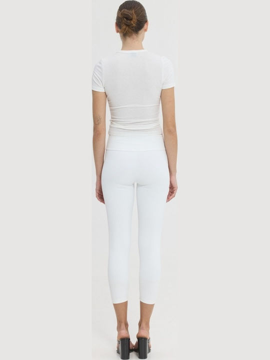 Women's Sports Polo Blouse White