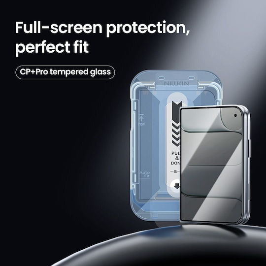 Nillkin Закалено стъкло 2.5D CP+ Pro Черно Apple iPhone Duo с външен апликатор 57983132640