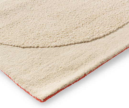 Orla Kiely Solid Stem Handmade Rectangular Rug Beige 160x230cm