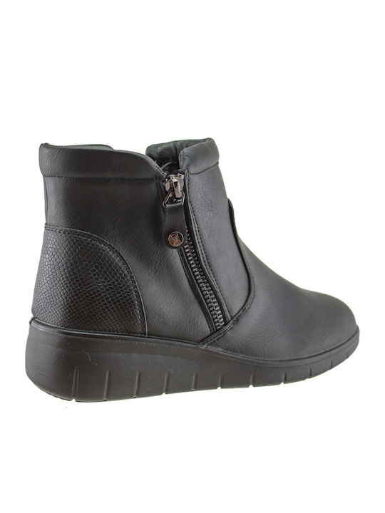 Damen Stiefeletten Schwarz