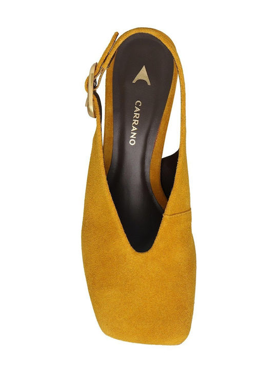 Suede Heels Curcuma