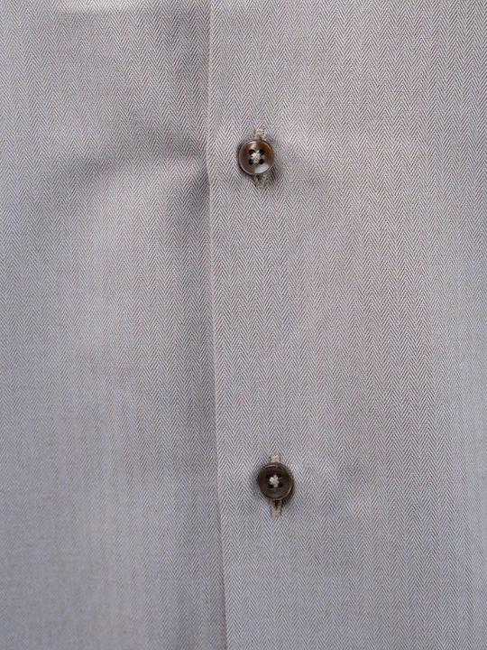 Beige Long Sleeve Shirt