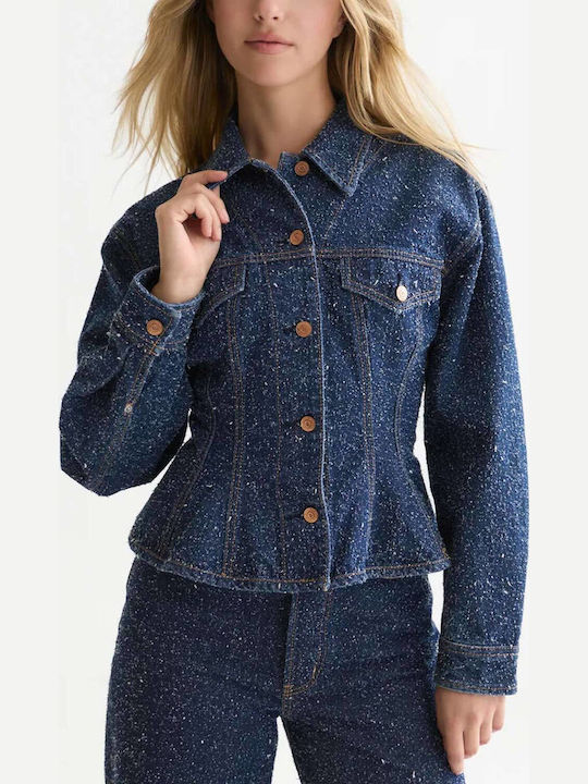 Scotch & Soda Дамско Синьо Дънково Яке