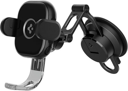 Spigen UTS35W Onetap Gerätehalterung für Handy mit Kabelloser Ladung Schwarze Spigen UTS35W Onetap Gerätehalterung für Handy mit Kabelloser Ladung Schwarze