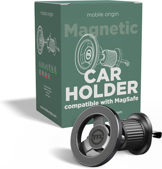 Mobile Origin Стойка За Телефон 4" - 7" С MagSafe Магнит Черна Mobile Origin Стойка За Телефон 4" - 7" С MagSafe Магнит Черна