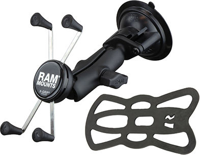 RAM Mount X-Grip Large Suport Auto Pentru Telefon Mobil Negru