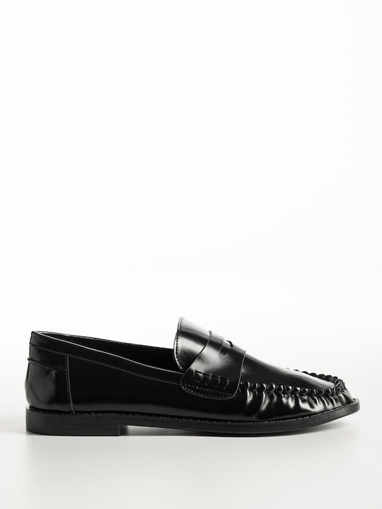 Women's Loafers in Black X27-340-D-324-Black