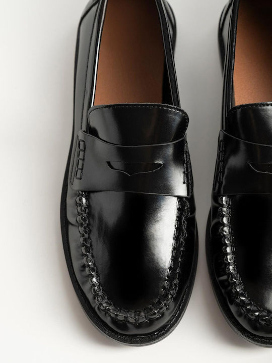 Women's Loafers in Black X27-340-D-324-Black