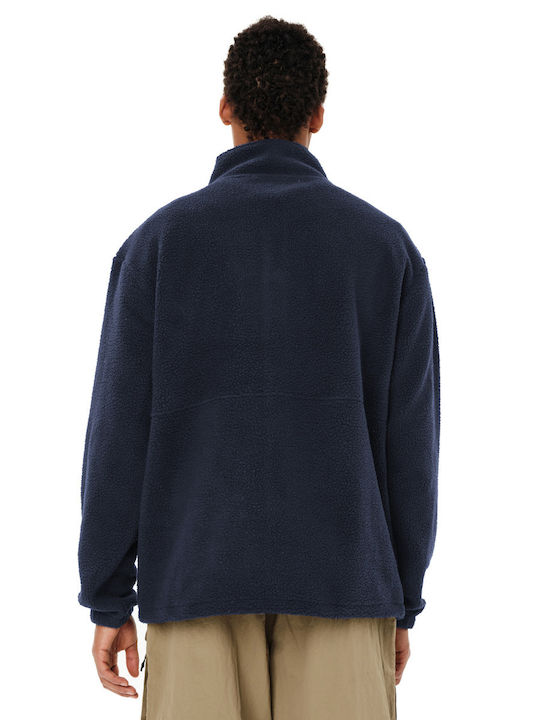 Ανδρική Ζακέτα Fleece Μπλε