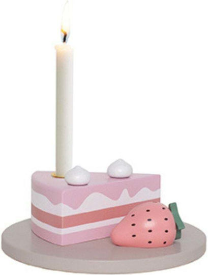 Jabadabado Ξύλινη Βάση Κεράκι Strawberry Cake