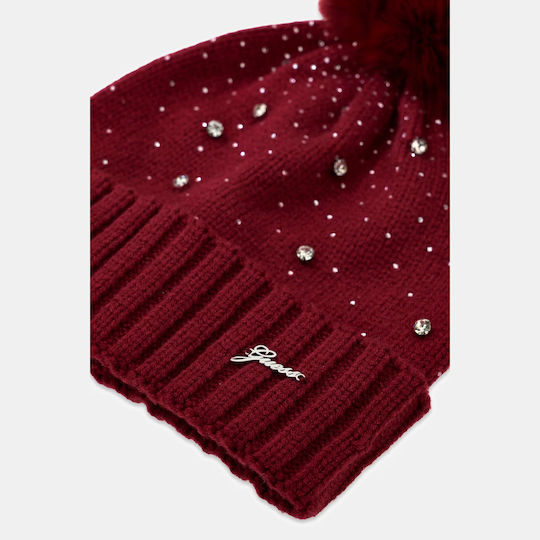 Unisex Knit Headband in Burgundy