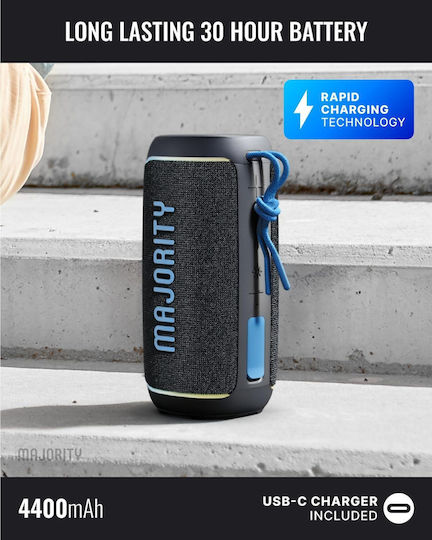 Move 2 Αδιάβροχο Ηχείο Bluetooth 30W με Διάρκεια Μπαταρίας έως 30 ώρες Μαύρο