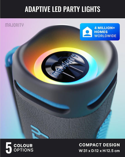 Move 4 Boxă Bluetooth Rezistentă la Apă de 70 W cu Autonomie a Bateriei de până la 30 de Ore Neagră