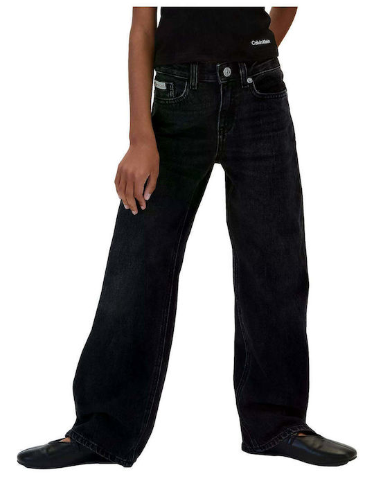 Calvin Klein Kinder-Jeanshosen Schwarz Calvin Klein Kinder-Jeanshosen Schwarz