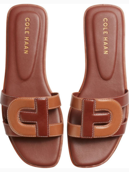 Chrisee Leather Women's Sandals Brown