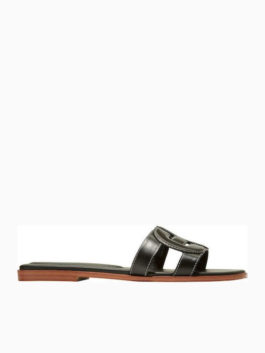Chrisee Leather Women's Sandals Black