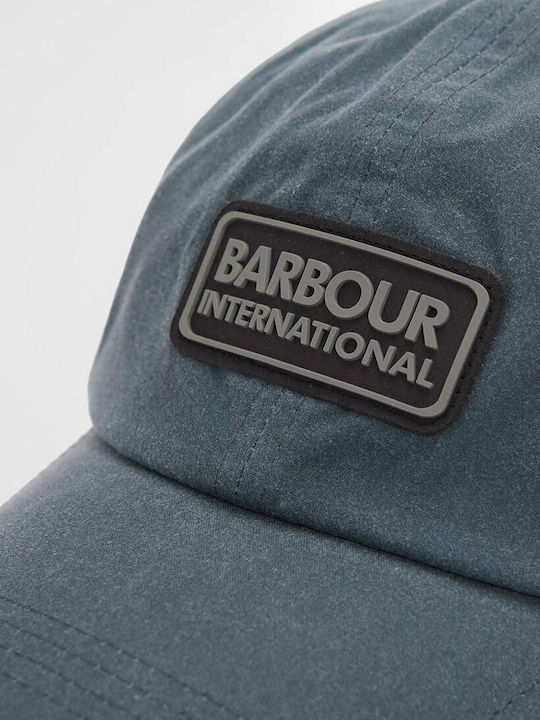 International Мъжка Шапка Barbour International Tourer Восъчна Тъмносиво-Синя