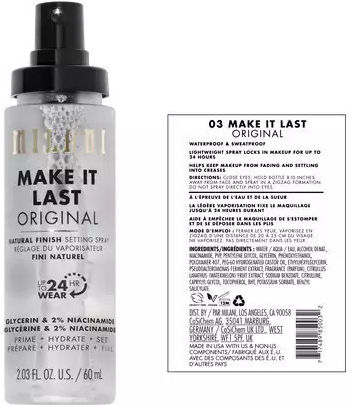 Make It Last Setting Spray 60ml