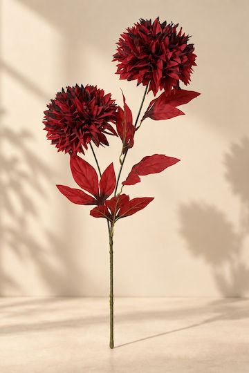 Zweigstelle Chrysantheme Rote Stoffhöhe 80cm Zweigstelle Chrysantheme Rote Stoffhöhe 80cm
