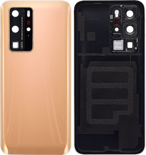Back Cover Glass Camera Lens Huawei P40 Pro Blush Gold