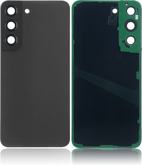 Back Cover Glass Camera Lens Samsung Galaxy S22 5g No Logo Aftermarket Plus Graphite