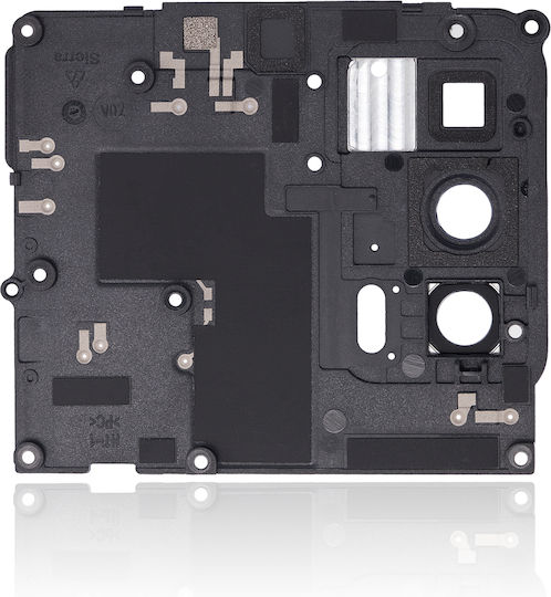 Защитен Капак За Дънната Платка Motorola Edge 20 Pro Xt2153-1 2021 Синя Веган Кожа