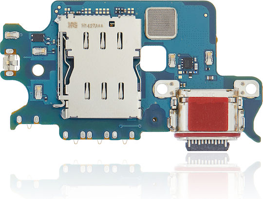 Ladebuchsen-Platine mit SIM-Kartenleser Samsung Galaxy S22 5G S901B Internationale Version Premium