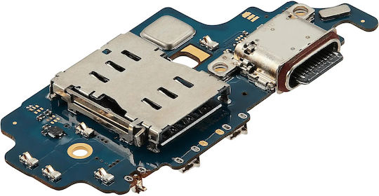 Платка за порт за зареждане със слот за SIM карта за Samsung Galaxy S21 Ultra 5G G998B Международна Версия Премиум