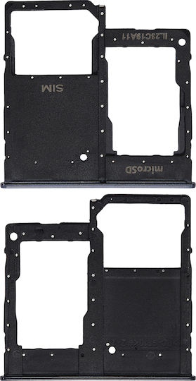 Single Sim Card Tray Samsung Galaxy A20e A202 2019 Black