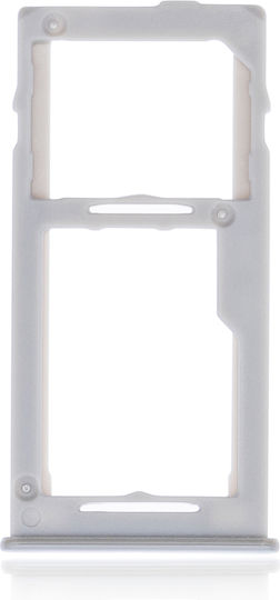 Single-SIM-Kartenhalter Samsung Galaxy A42 5G A426 2020 Prism Dot Grau