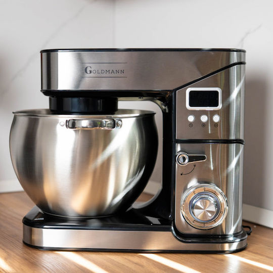 Кухненски робот 2800 W с купа от неръждаема стомана 10 л Inox