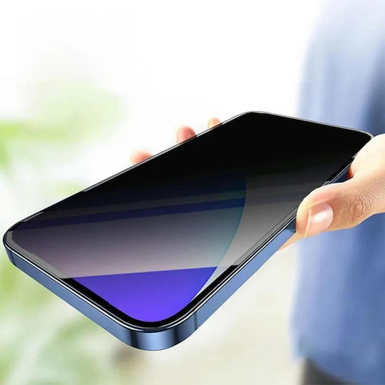 Lemontti Full Fit Privacy Glass Screen Protector Samsung Galaxy A37/a57 Black