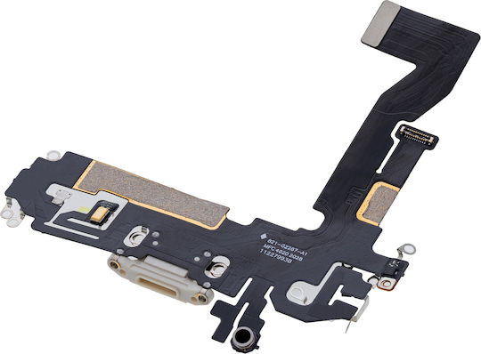 Charging Port Flex Cable Iphone 12 Pro Aftermarket Plus Silver