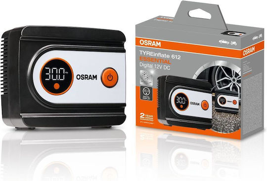 Osram TYREinflate 612 Essential Autoreifenpumpe 100PSI mit Kabel