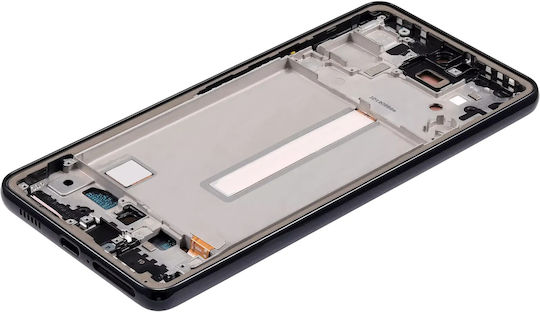Oled Assembly Frame Samsung Galaxy A53 5g A536 2022 6.46" Aftermarket Plus Black