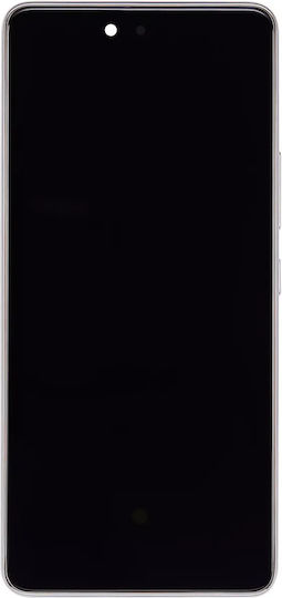 Ansamblu OLED cu Ramă Samsung Galaxy A53 5G A536 2022 6,46" Aftermarket Plus Alb
