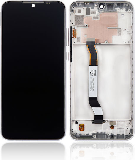 Lcd Assembly Frame Xiaomi Redmi Note 8t Aftermarket Plus Moonlight White