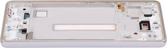 Ansamblu OLED cu Ramă Samsung Galaxy A53 5G A536 2022 6,46" Aftermarket Plus Alb
