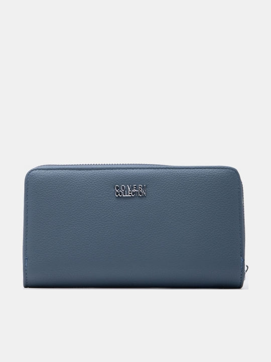 Large Women's Wallet Light Blue