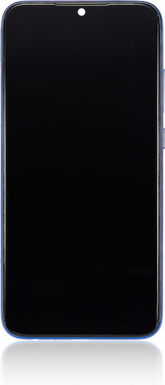 LCD-Baugruppe mit Rahmen für Xiaomi Redmi Note 8 Redmi Note 8 2021 Aftermarket Plus Neptune Blue