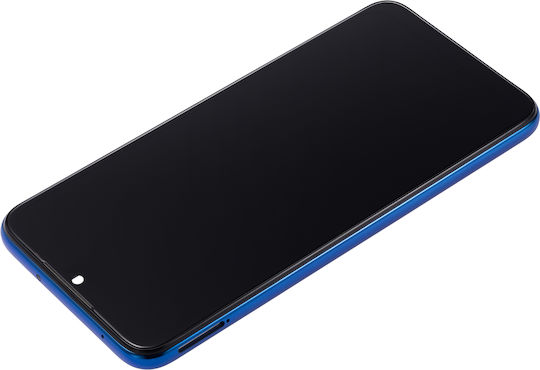 LCD-Baugruppe mit Rahmen für Xiaomi Redmi Note 8 Redmi Note 8 2021 Aftermarket Plus Neptune Blue