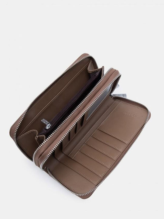 Large Beige Women's Wallet