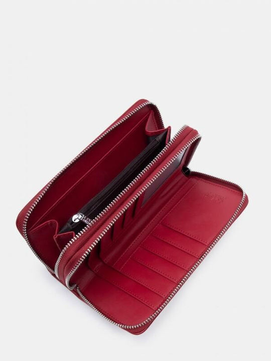 Large Women's Wallet Red
