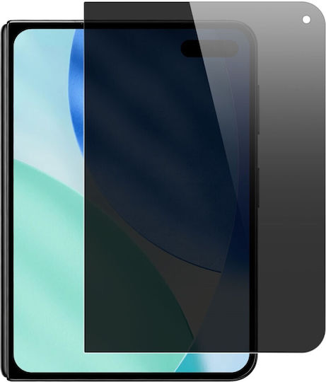 Apple iPhone Duo Northjo A+ Privacy Full Tempered Glass Secondary Screen Protector Black