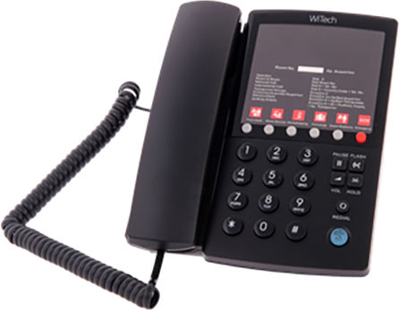 Corded Office Phone Black WT-5006