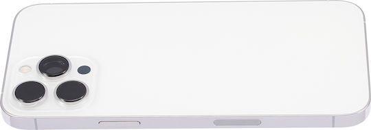 Backcover mit Kleinteilen für iPhone 13 Pro Max US-Version Aftermarket Plus Silber